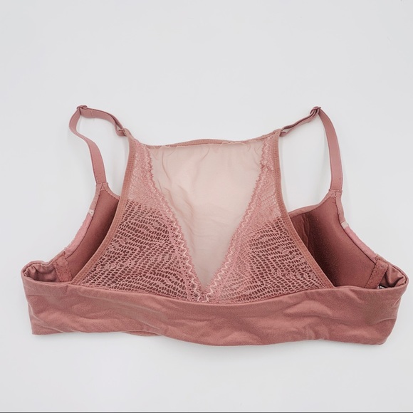Victoria’s Secret Pink Lace Racerback Demi Bra 34B - Picture 8 of 10